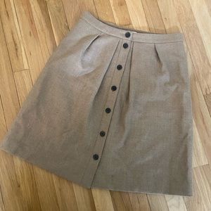 J. Crew wool skirt, size 8